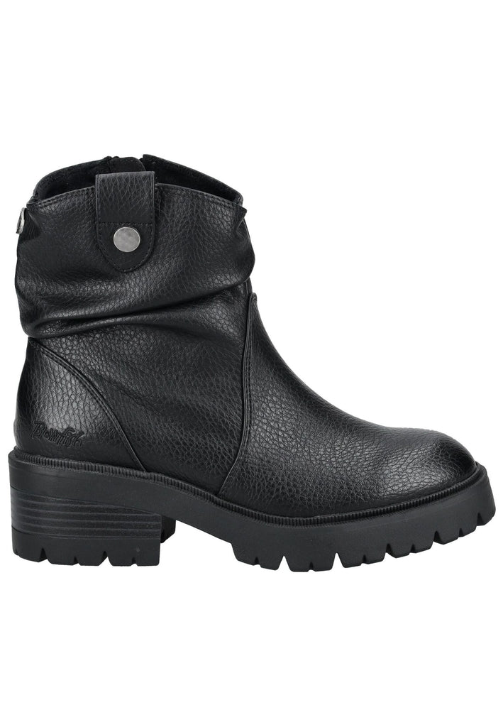 Blowfish Stiefelette Lederimitat Schwarz Warmfutter