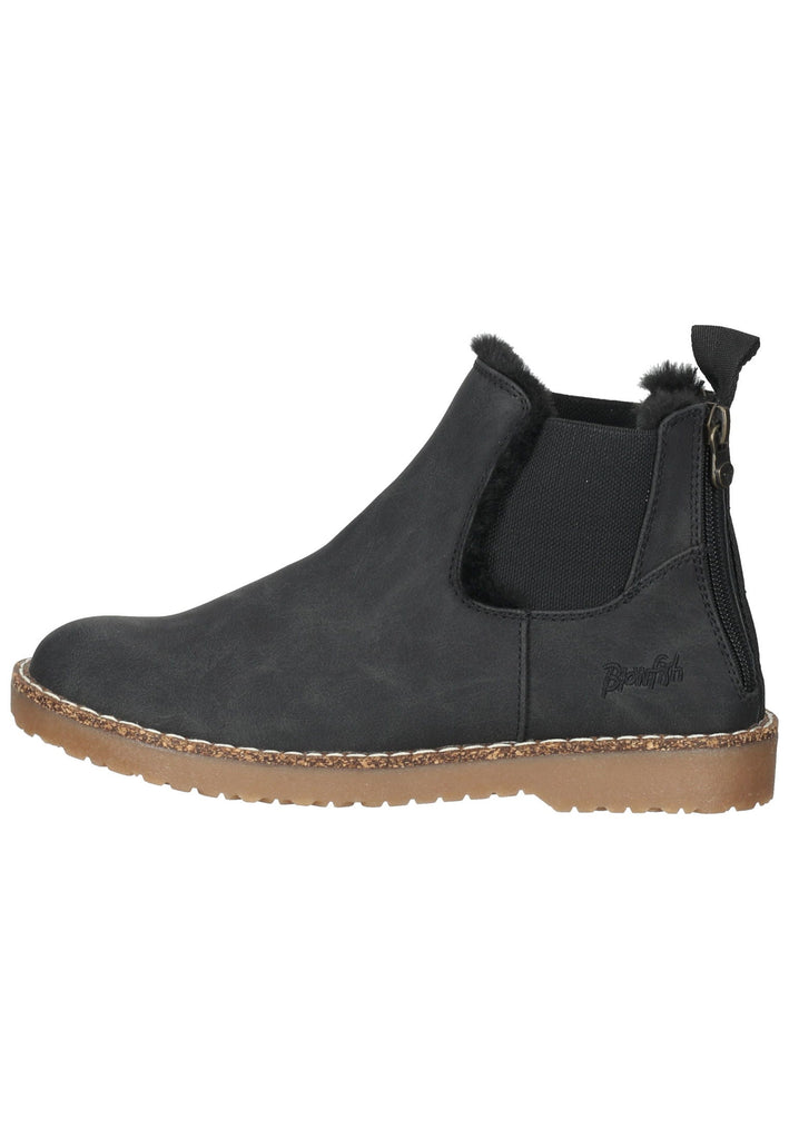 Blowfish Stiefelette Lederimitat Schwarz Warmfutter