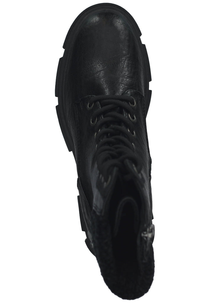 Blowfish Stiefelette Lederimitat Schwarz Warmfutter