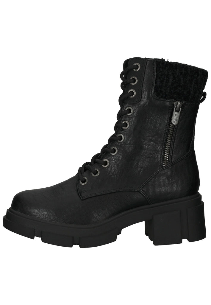 Blowfish Stiefelette Lederimitat Schwarz Warmfutter