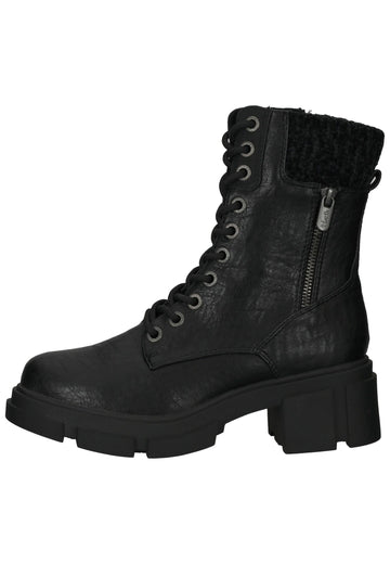 Blowfish Stiefelette Lederimitat Schwarz Warmfutter