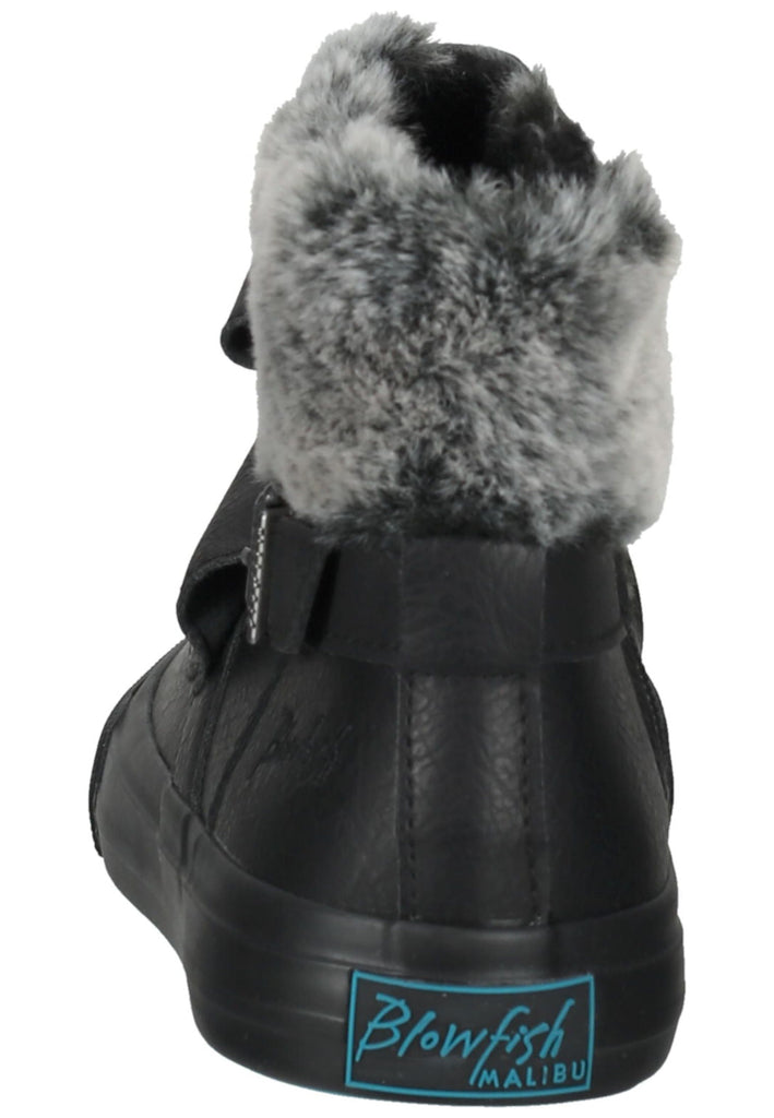 Blowfish Stiefelette Lederimitat Schwarz Warmfutter