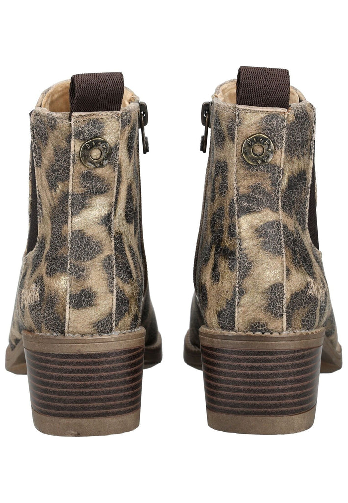 Blowfish Stiefelette Lederimitat/Textil Leopard Warmfutter