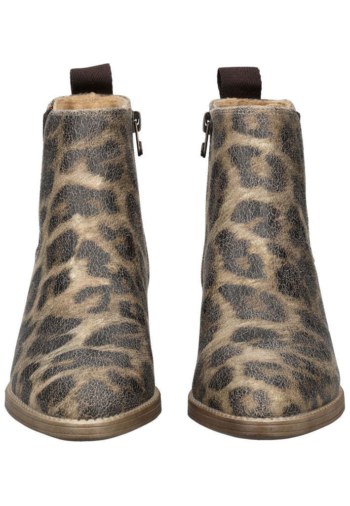 Blowfish Stiefelette Lederimitat/Textil Leopard Warmfutter