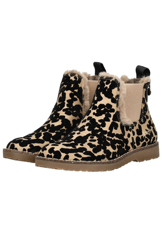 Blowfish Stiefelette Lederimitat/Textil Leopard Warmfutter
