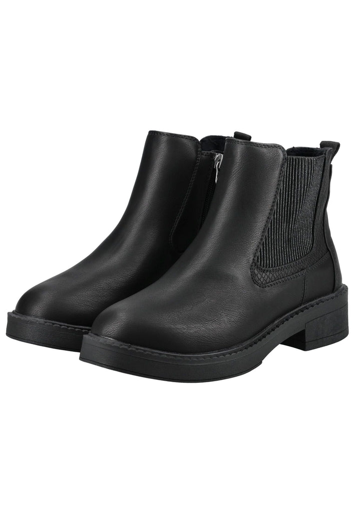 Blowfish Stiefelette Lederimitat/Textil Schwarz Warmfutter