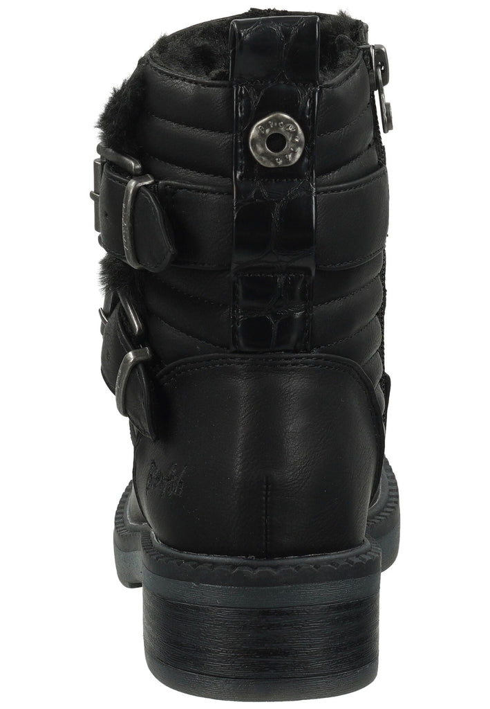 Blowfish Stiefelette Lederimitat/Textil Schwarz Warmfutter