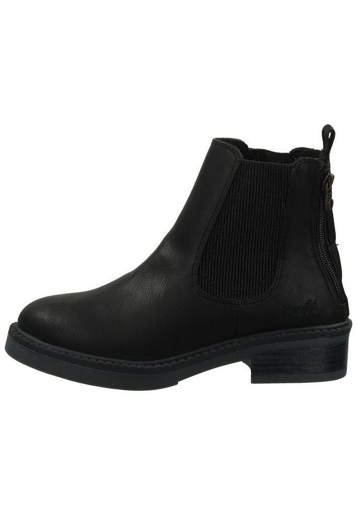 Blowfish Stiefelette Lederimitat/Textil Schwarz Warmfutter