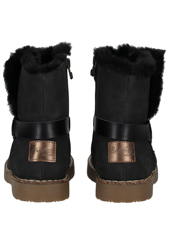 Blowfish Stiefelette Lederimitat/Textil Schwarz Warmfutter