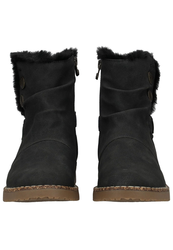 Blowfish Stiefelette Lederimitat/Textil Schwarz Warmfutter