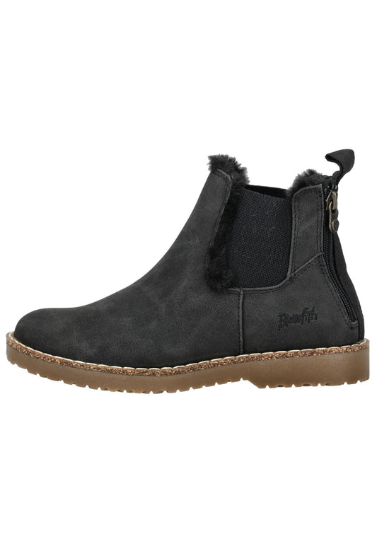 Blowfish Stiefelette Lederimitat/Textil Schwarz Warmfutter