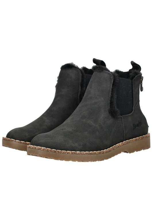 Blowfish Stiefelette Lederimitat/Textil Schwarz Warmfutter