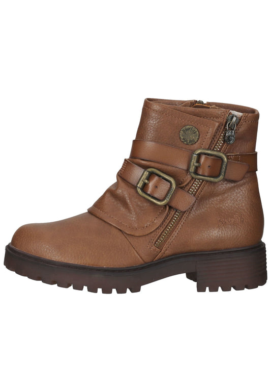 Blowfish Stiefelette Lederimitat Walnut