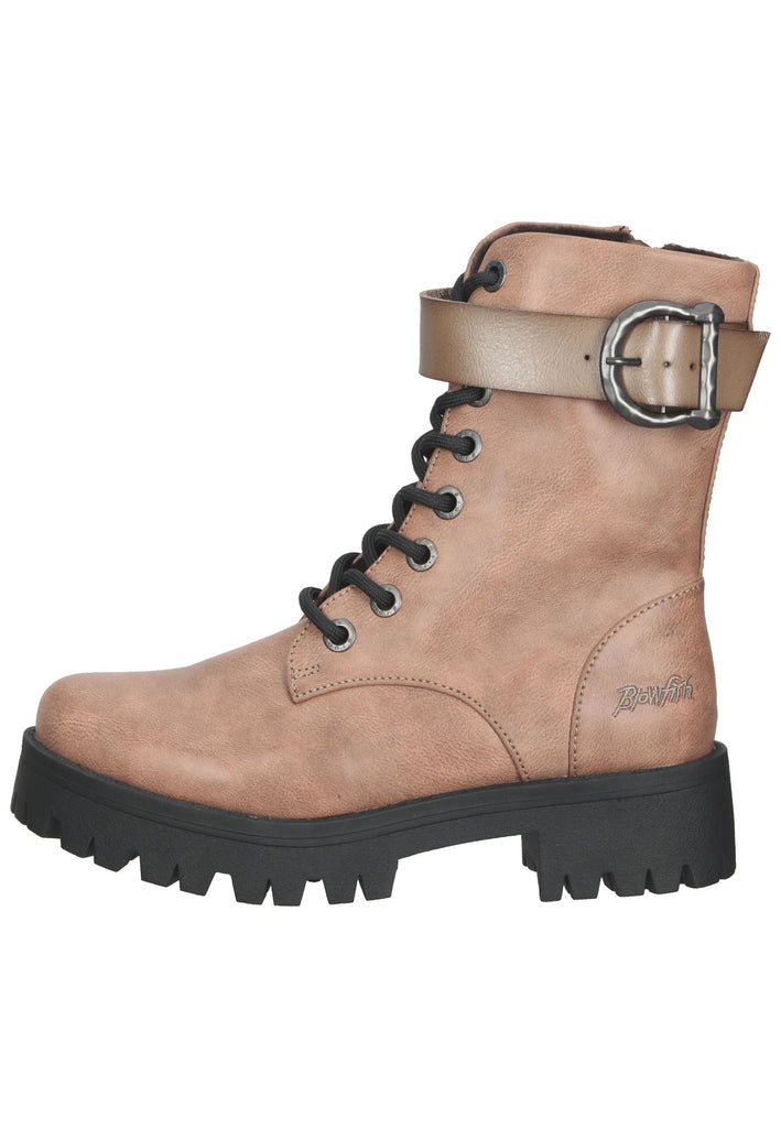 Stiefeletten Blowfish Stiefelette Lederimitat Beige