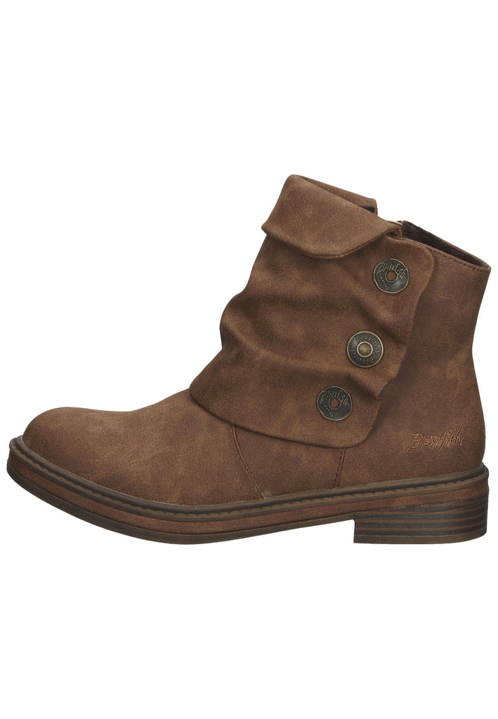 Stiefeletten Blowfish Stiefelette Lederimitat Braun