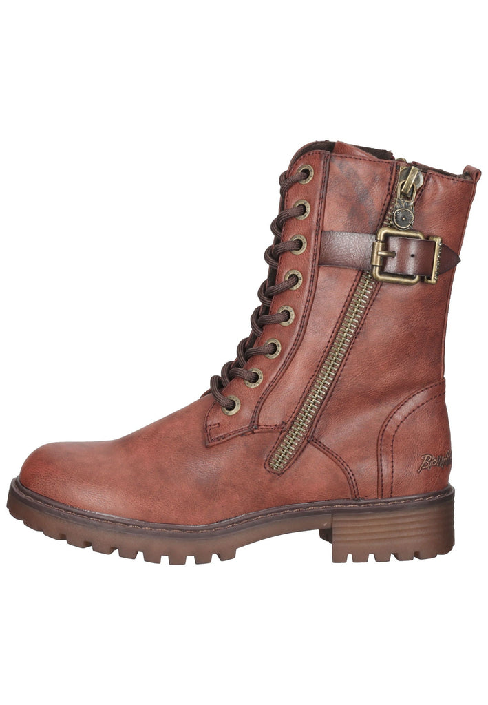 Stiefeletten Blowfish Stiefelette Lederimitat Braun