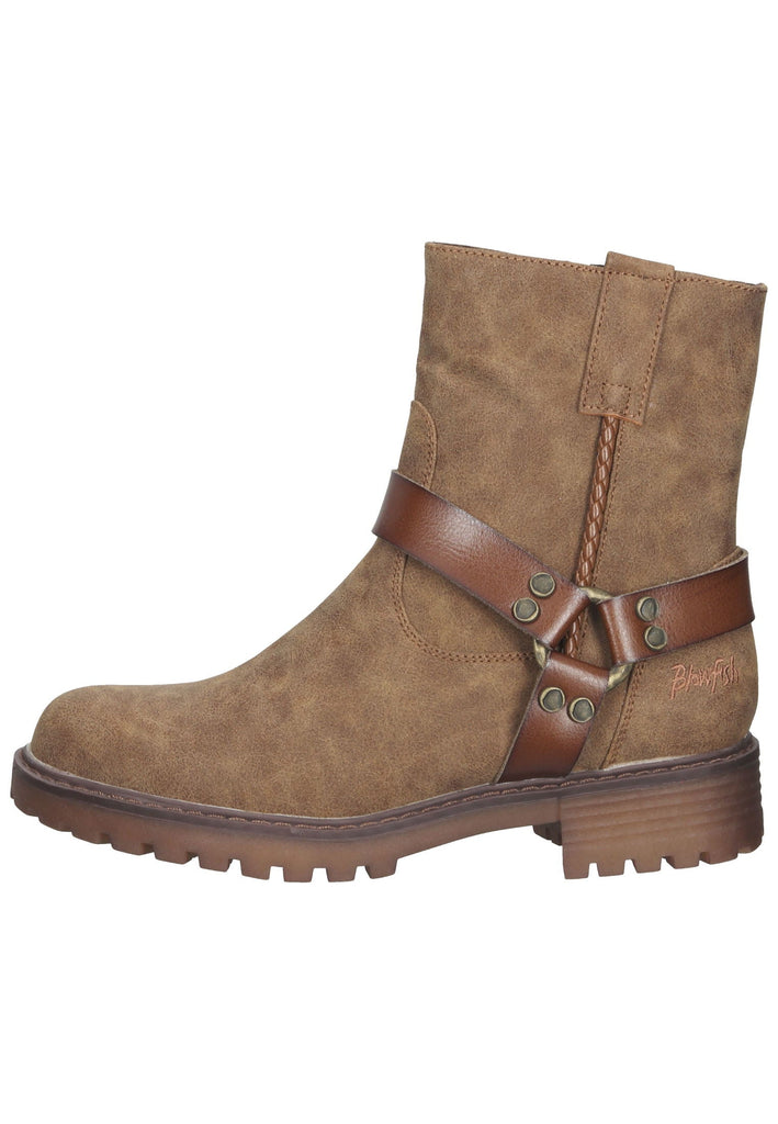 Stiefeletten Blowfish Stiefelette Lederimitat Braun
