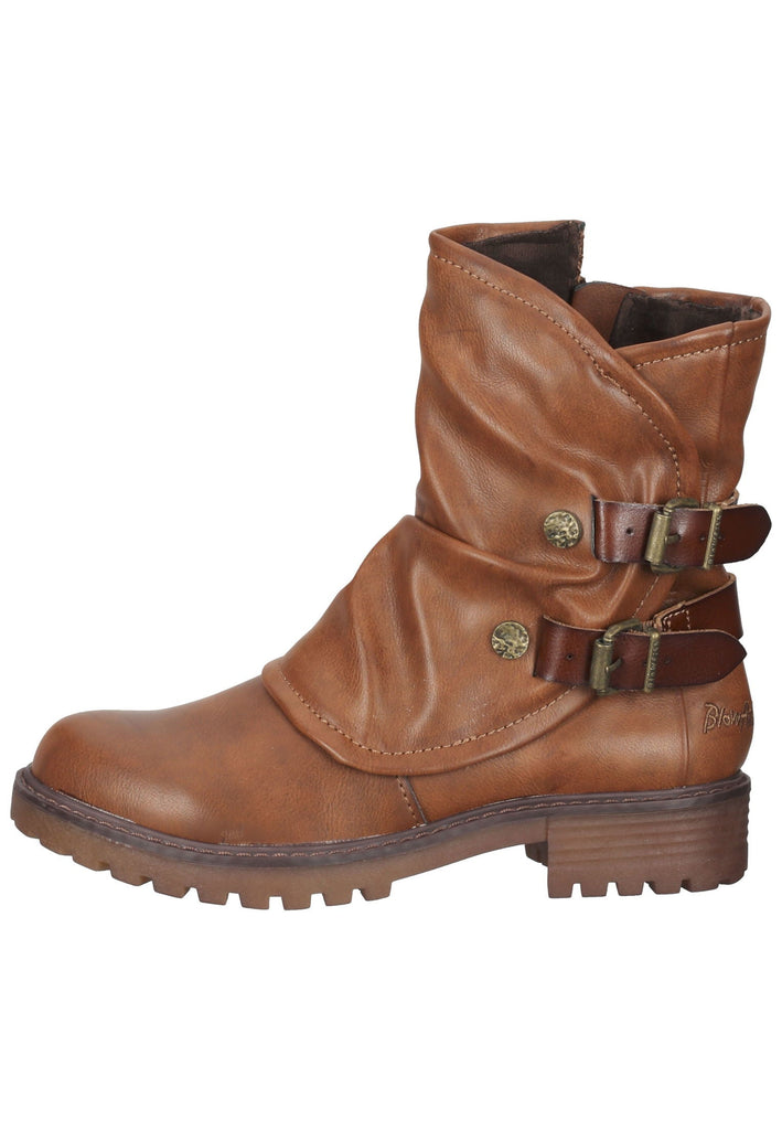 Stiefeletten Blowfish Stiefelette Lederimitat Braun