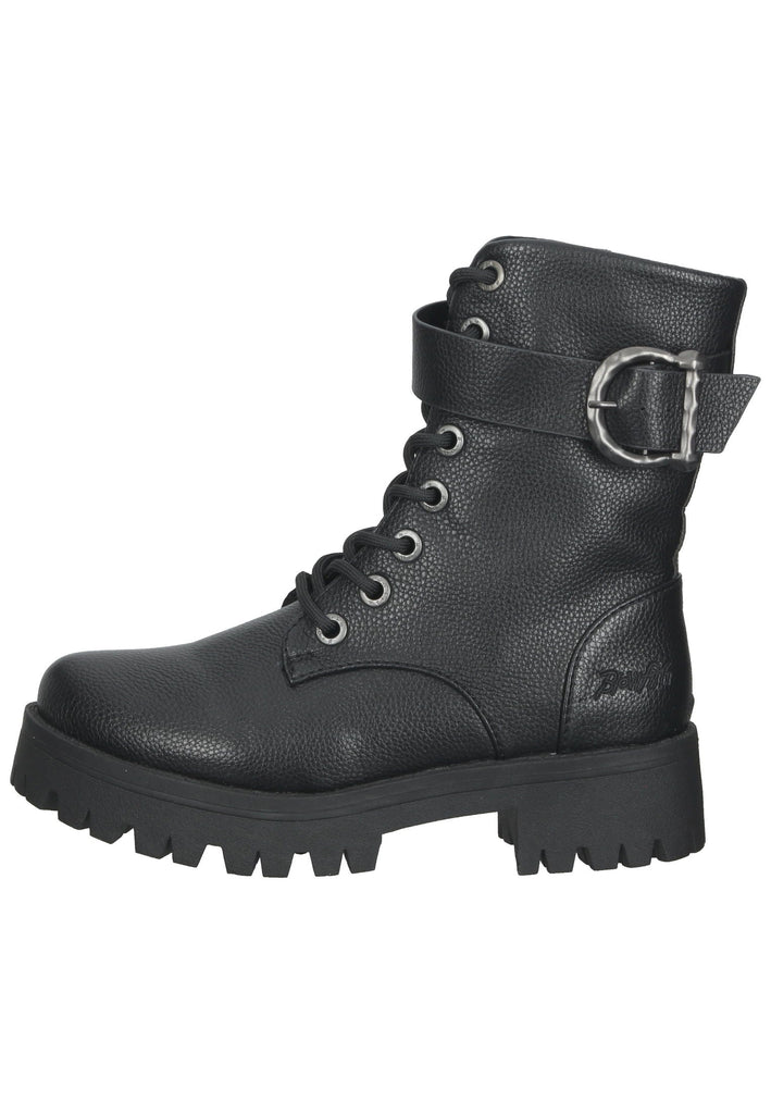 Stiefeletten Blowfish Stiefelette Lederimitat Schwarz