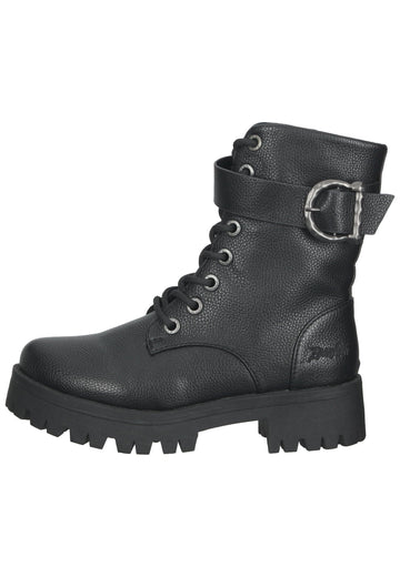 Stiefeletten Blowfish Stiefelette Lederimitat Schwarz