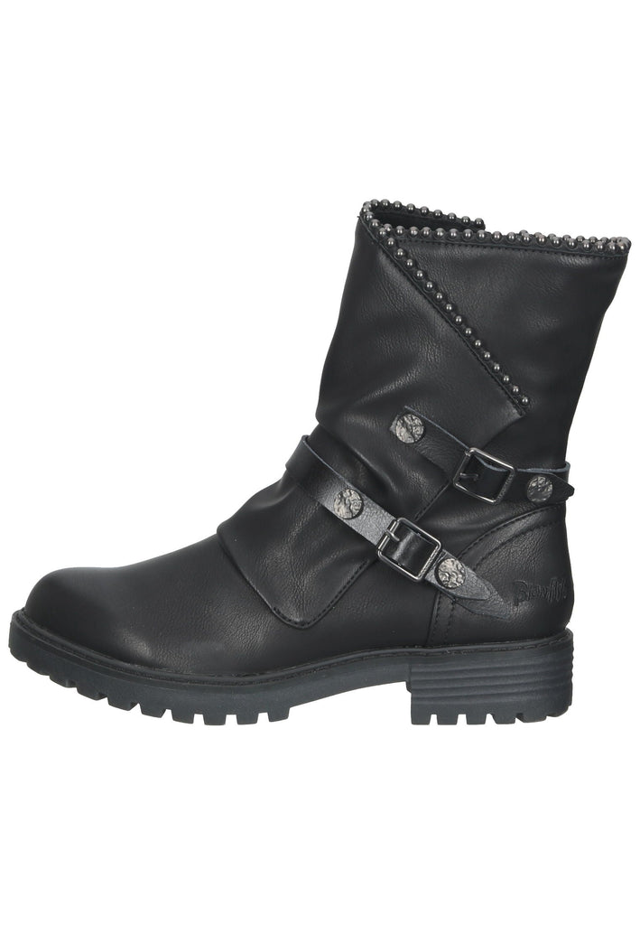 Stiefeletten Blowfish Stiefelette Lederimitat Schwarz