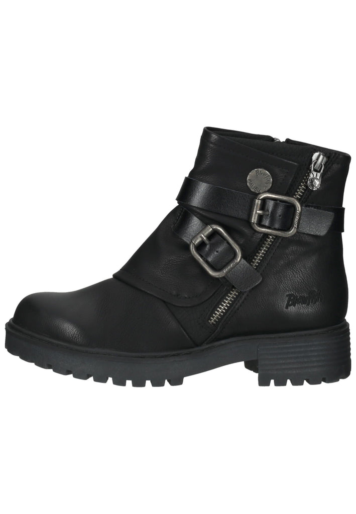 Stiefeletten Blowfish Stiefelette Lederimitat Schwarz Warmfutter