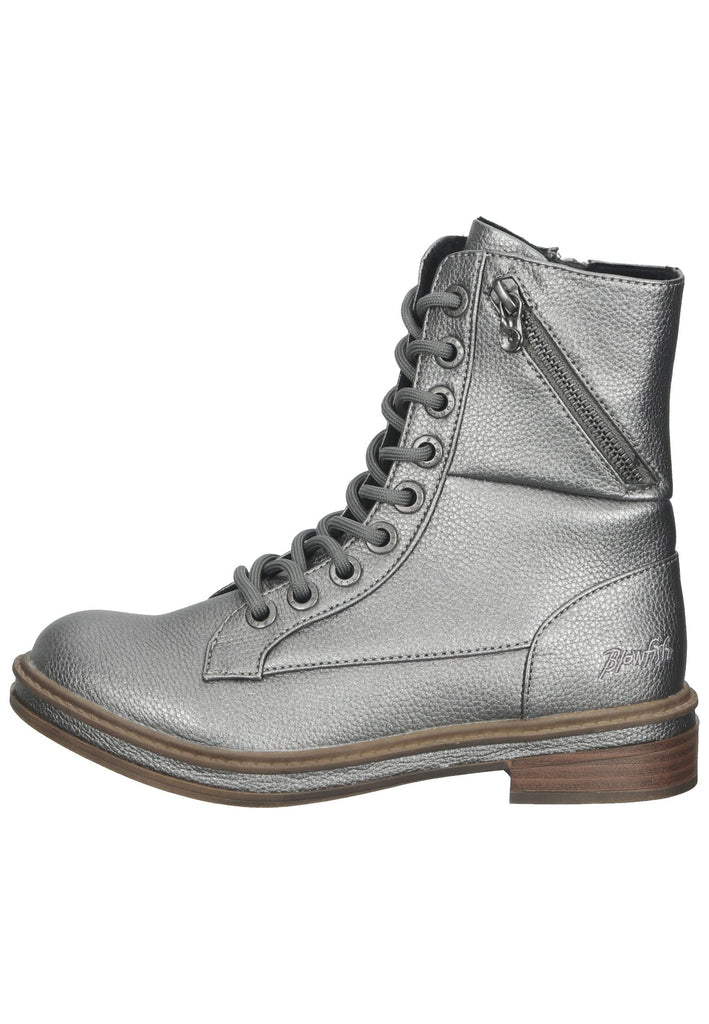 Stiefeletten Blowfish Stiefelette Lederimitat Silber