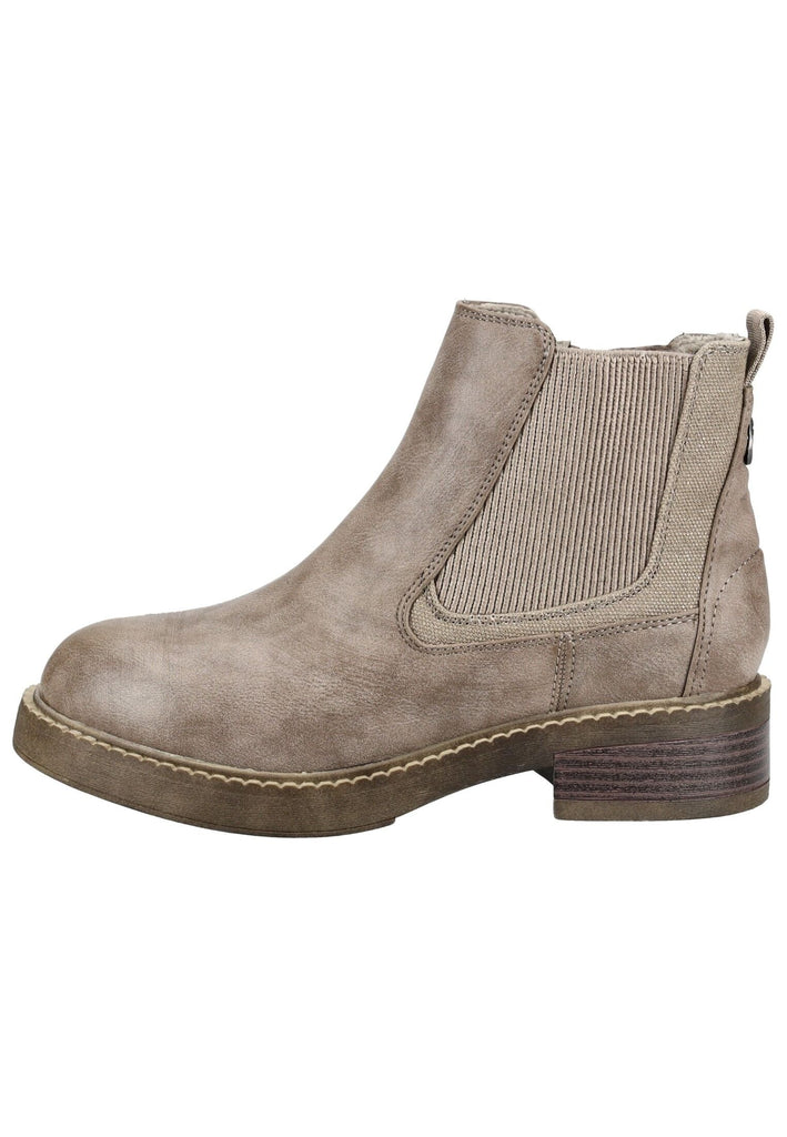 Stiefeletten Blowfish Stiefelette Lederimitat/Textil Beige Warmfutter