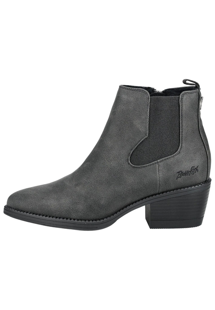 Stiefeletten Blowfish Stiefelette Lederimitat/Textil Schwarz Warmfutter