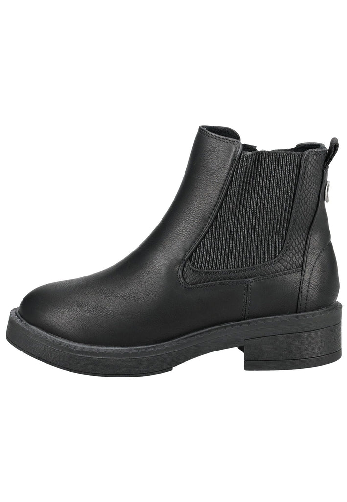 Stiefeletten Blowfish Stiefelette Lederimitat/Textil Schwarz Warmfutter