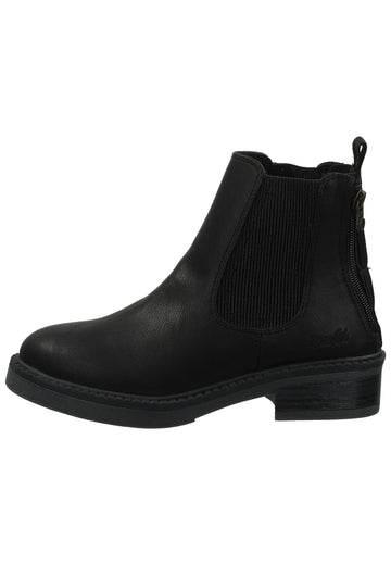 Stiefeletten Blowfish Stiefelette Lederimitat/Textil Schwarz Warmfutter