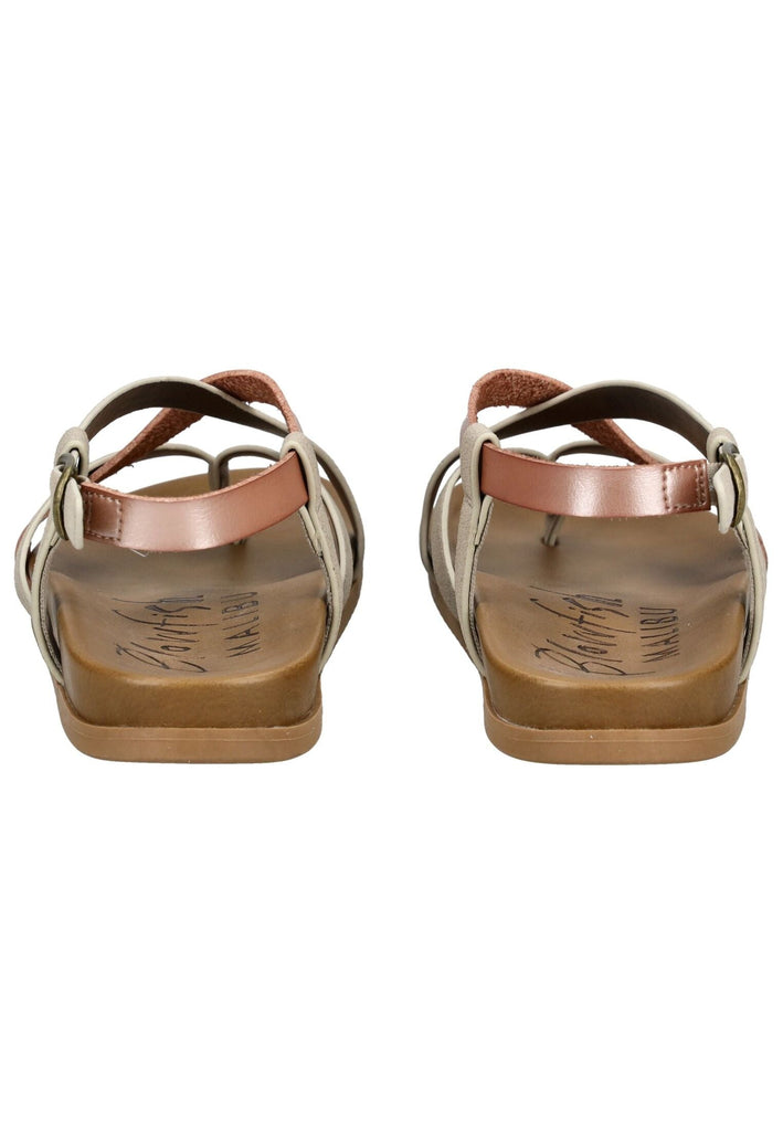 Blowfish Zehensteg Lederimitat Gold