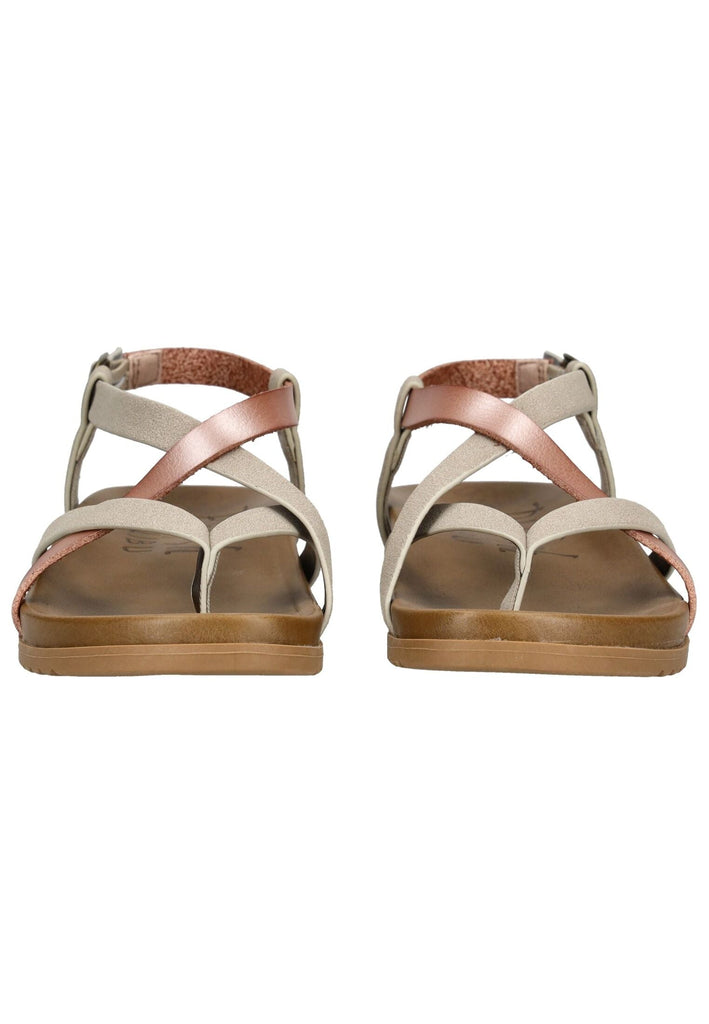 Blowfish Zehensteg Lederimitat Gold