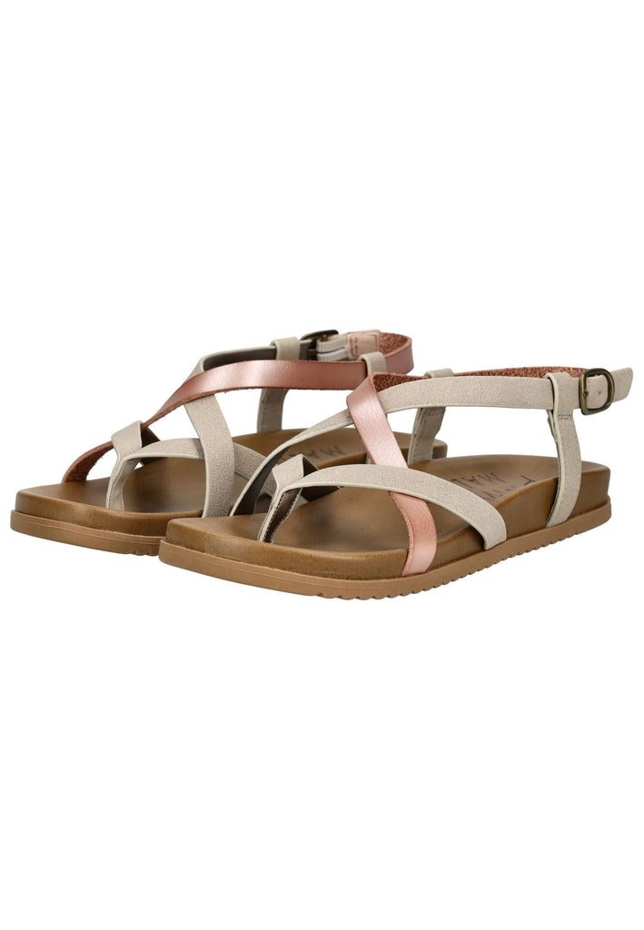 Blowfish Zehensteg Lederimitat Gold