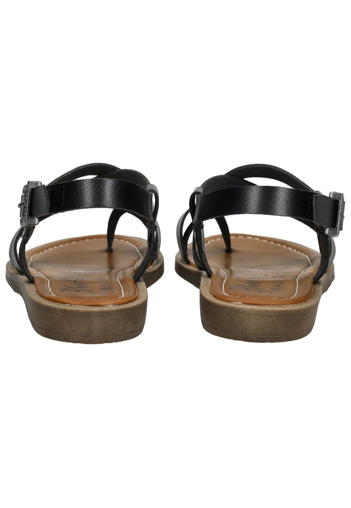 Blowfish Zehensteg Lederimitat Schwarz