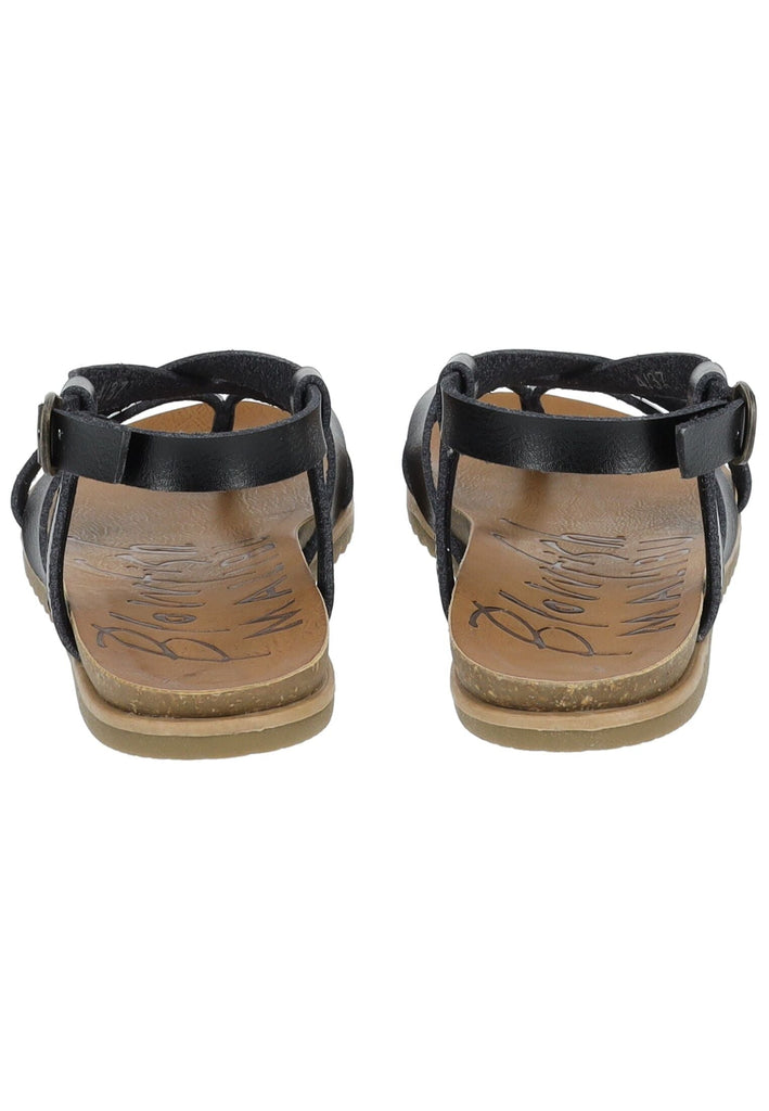 Blowfish Zehensteg Lederimitat Schwarz