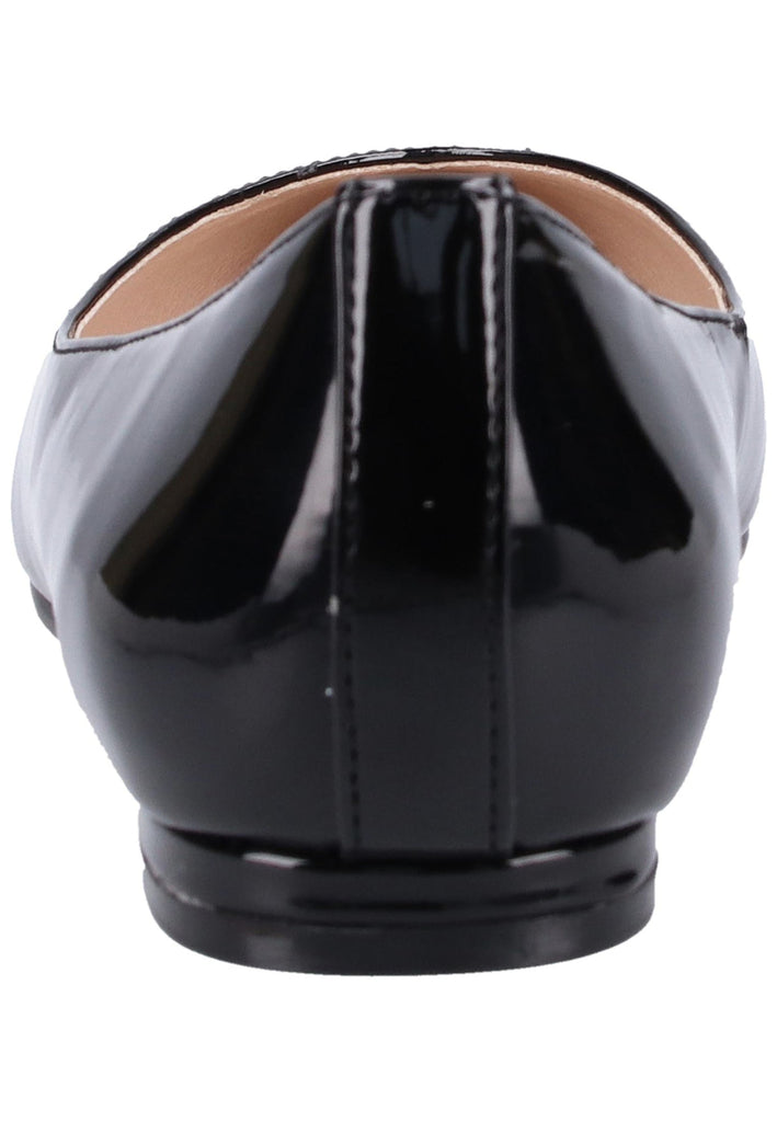 Buffalo Ballerinas Lederimitat Schwarz