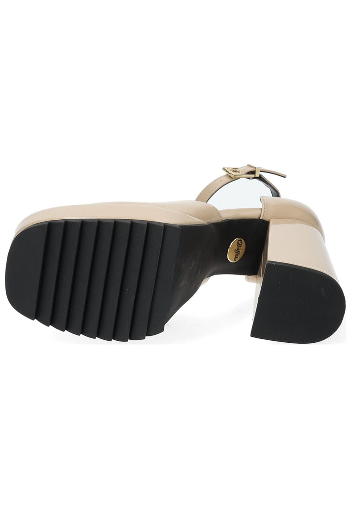 Buffalo Pumps Lederimitat Cream
