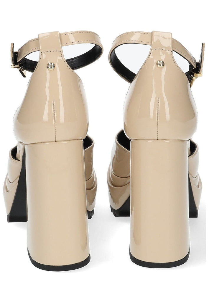 Buffalo Pumps Lederimitat Cream