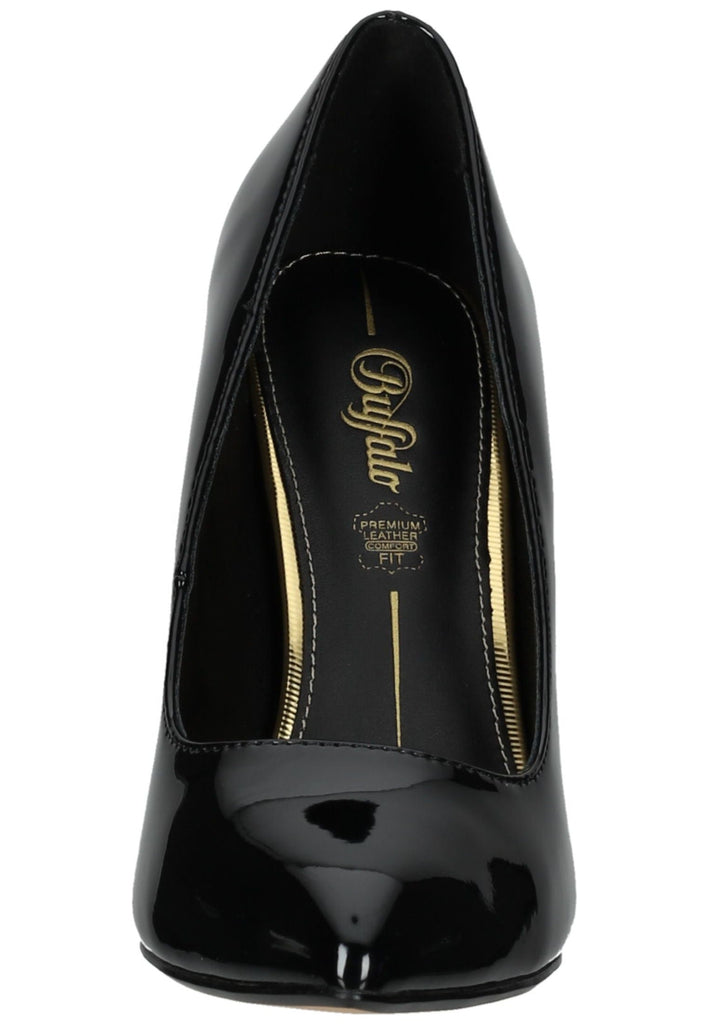Buffalo Pumps Lederimitat Schwarz