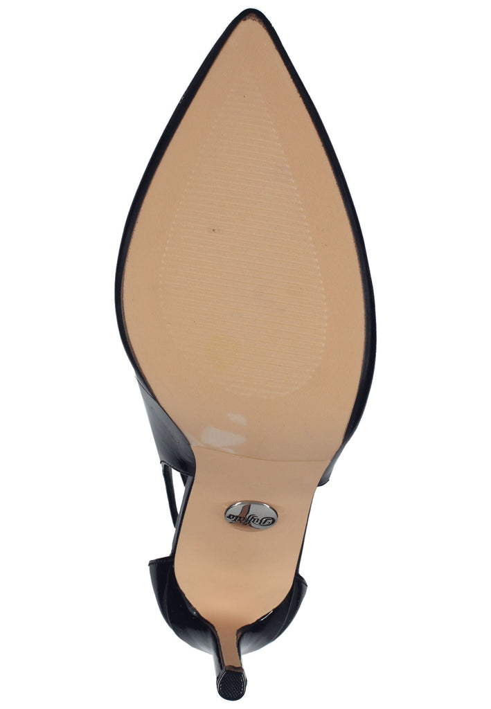 Buffalo Pumps Lederimitat Schwarz