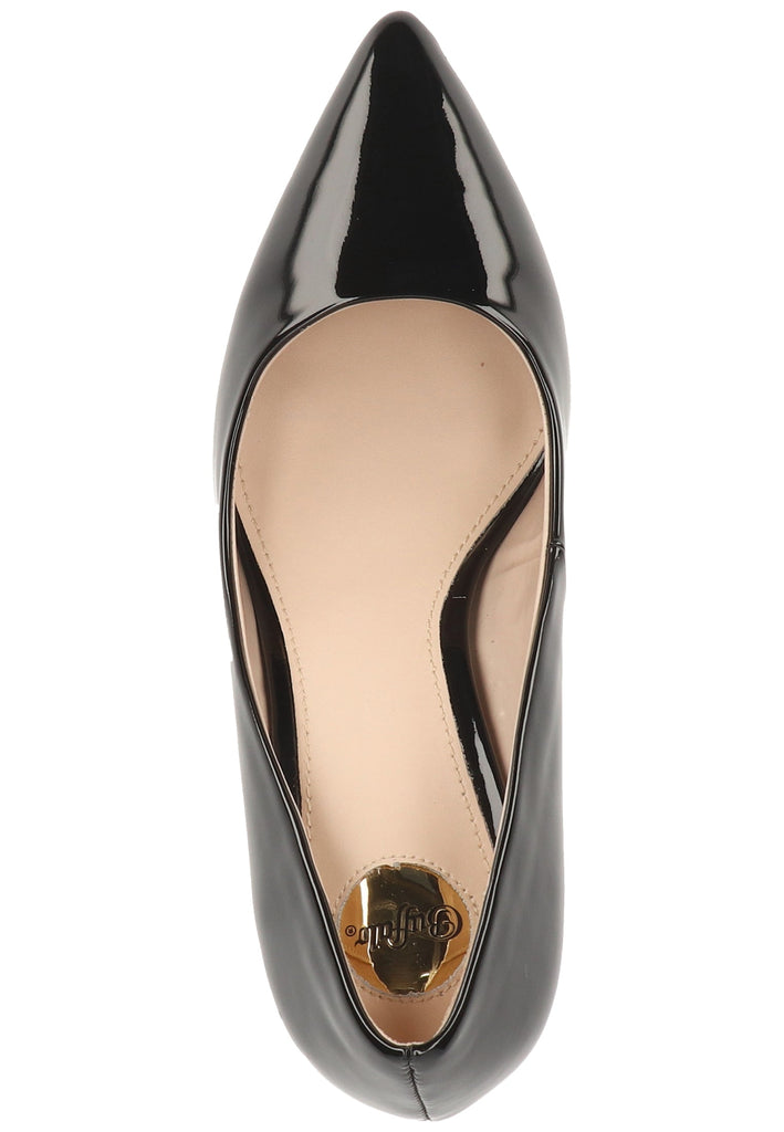 Buffalo Pumps Lederimitat Schwarz