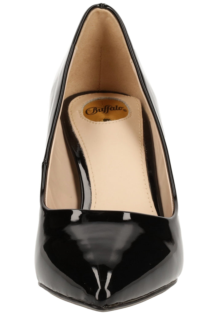Buffalo Pumps Lederimitat Schwarz