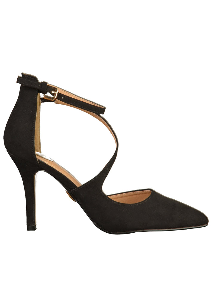 Buffalo Pumps Lederimitat Schwarz