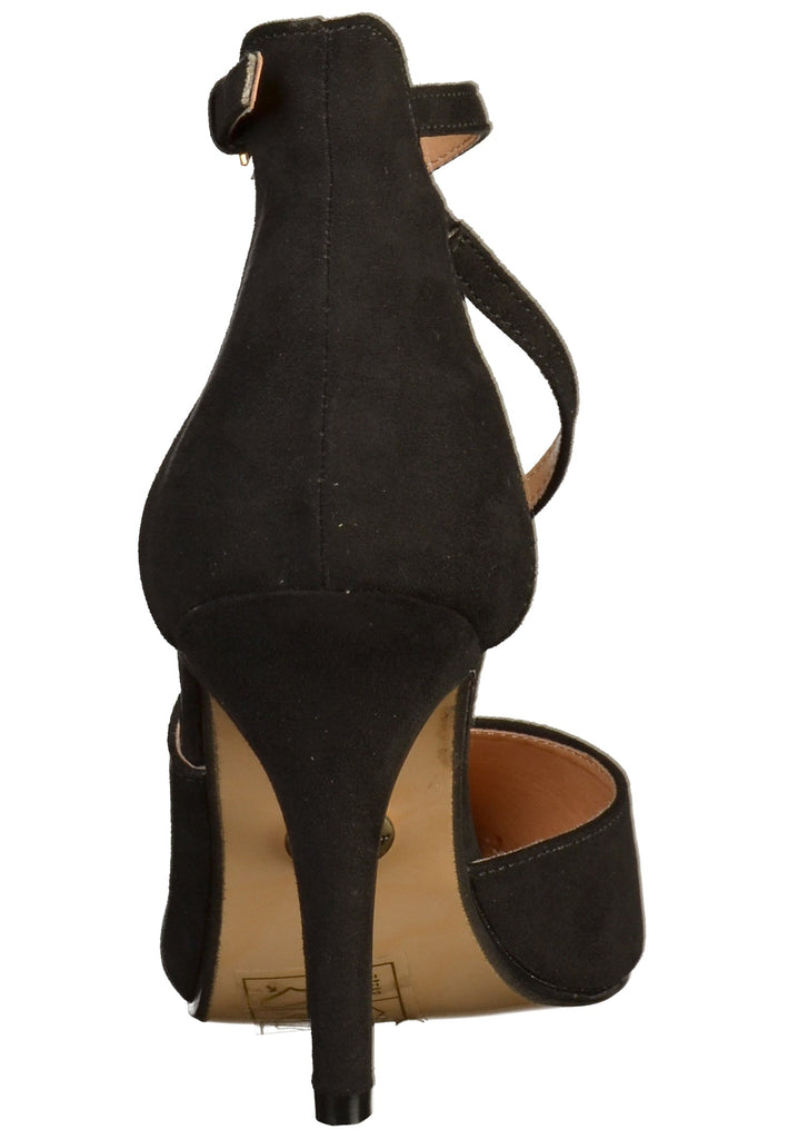 Buffalo Pumps Lederimitat Schwarz