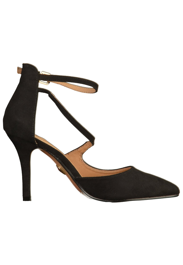 Buffalo Pumps Lederimitat Schwarz