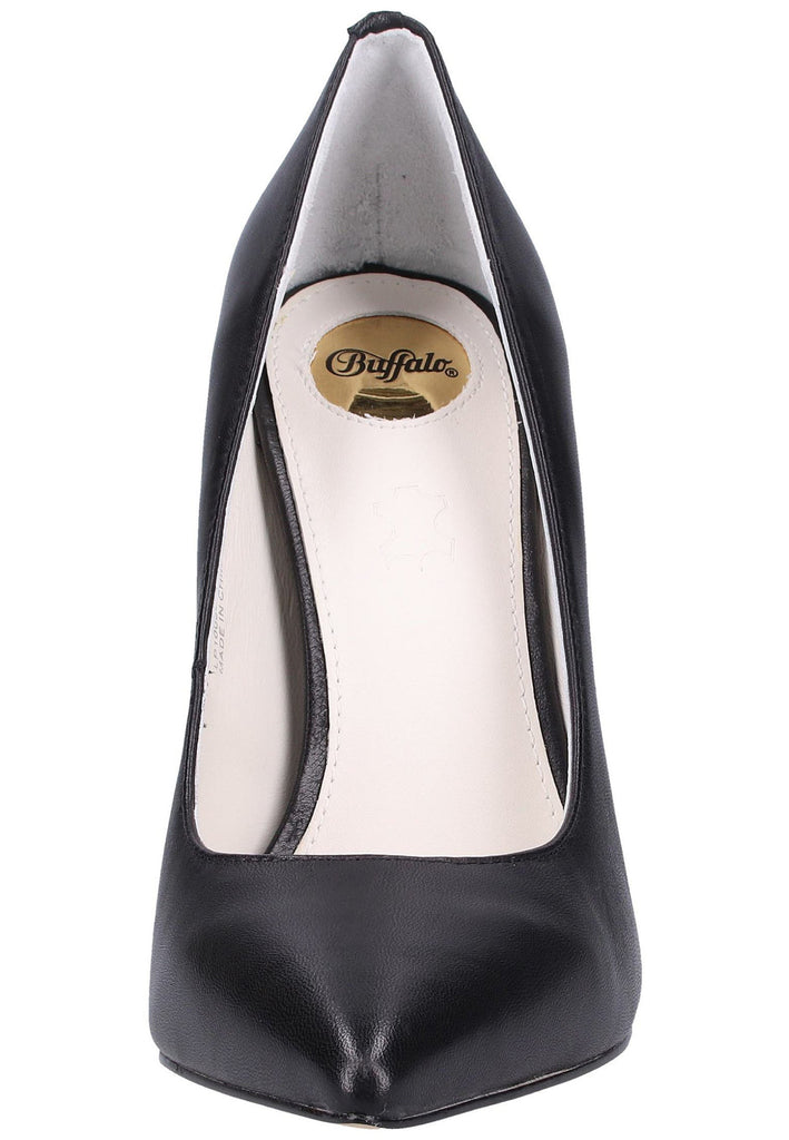 Buffalo Pumps Lederimitat Schwarz