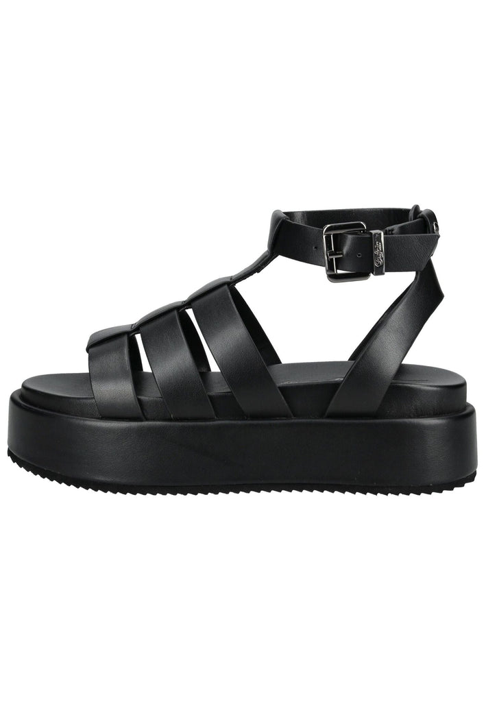 Sandalen Buffalo Sandalen Lederimitat Schwarz