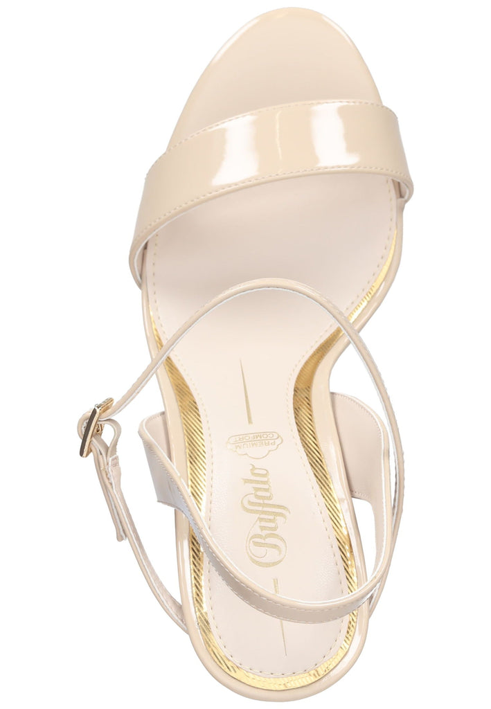 Buffalo Sandalen Lederimitat Beige