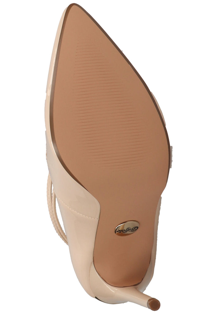 Buffalo Sandalen Lederimitat Beige